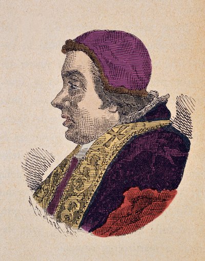 Portrait of Pope Clement XIII (1758-1769), 1898 by Italian School